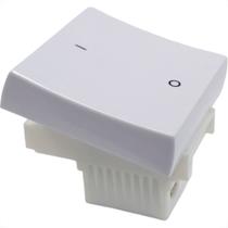 Modulo Ilumi Slim Bipolar 10A Largo Branco 8138