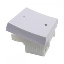 Modulo Ilumi Slim Bipolar 25A Largo Branco 8141