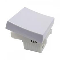 Modulo Ilumi Slim Com Led 1 Simples Largo Branco 81352