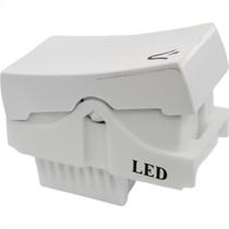 Modulo Ilumi Slim Com Led Branco Pulsador 1 Tecla Campainha - 81132