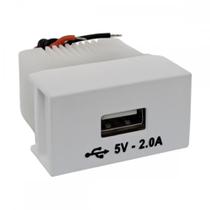 Modulo Ilumi Slim Tomada ''Usb'' Branco 8191
