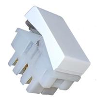 Modulo int. intermediario (chave cruz) 10a 250v branco