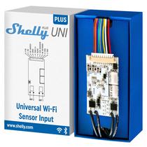 Módulo Inteligente Shelly Plus Uni WiFi Bluetooth com Contatos Secos