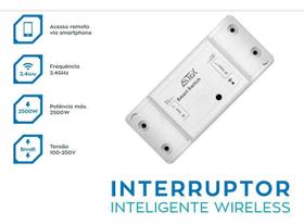 Módulo Inteligente Wifi 1 Canal 10A App Tuya Alpha700 Aitek