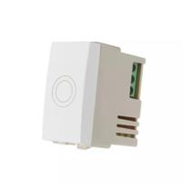 Módulo Inter Simples Touch 10A 250V Branco SLEEK