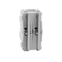 Modulo Interruptor 2 Tecla Paralelo Simples Cromada Novara