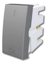 Modulo Interruptor Bipolar Paralelo Cinza 10A/250V Onix Fame