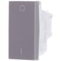 Módulo Interruptor Bipolar Simples 10 Amperes 250 Volts 1M Alumínio Orion - S70110274 - SCHNEIDER