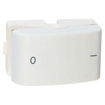 Módulo Interruptor Bipolar Simples 10a 250v 1m Branco Lunare