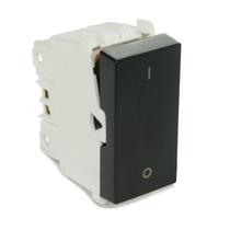 Modulo Interruptor Bipolar Simples 10A Refinatto Weg Preto