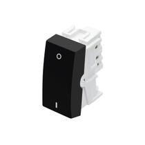 Módulo interruptor bipolar simples 20a/250v~ - habitat black