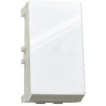 Modulo Interruptor Bipolar Simples - Blux Home/Recta Branco