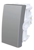 Modulo Interruptor Cinza Acetinado 10A 220V Habitat Fame