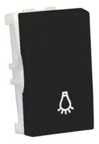 Modulo Interruptor de Luz Pulsador Minuteira Automação Grafite Home B.Lux