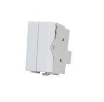 Modulo interruptor duplo simples 10a sleek margirius