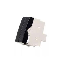 Módulo Interruptor Duplo Three Way Paralelo 10a 250v Brilho Ebony Preto Margirius Módulo Interruptor Duplo Three Way Paralelo 10a 250v Brilho Ebony Preto Margirius