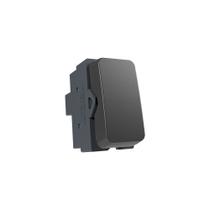 Módulo Interruptor Intermediário MarGirius B3 Colors 10A Grafite Módulo Interruptor Intermediário MarGirius B3 Colors 10A Grafite