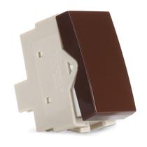 Módulo Interruptor Intermediário Marrom Sleek Margirius Módulo Interruptor Intermediário Marrom Sleek Margirius