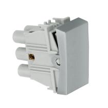 Modulo Interruptor Intermediario Simon 10A 250v Aluminio Fosco 30