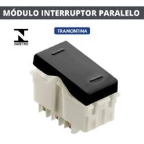 Módulo interruptor paralelo 10a/250v liz grafite tramontina
