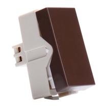 Módulo Interruptor Paralelo 10A Marrom Brilhante Infiniti Margirius