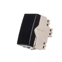 Módulo Interruptor Paralelo Bipolar 10A Sleek preto