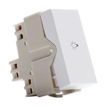 Módulo Interruptor Paralelo Com Gravação Lâmpada Infiniti Branco Margirius