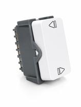 Módulo Interruptor Paralelo com gravação Reversão Cor:Branco Módulo Interruptor Paralelo com gravação Reversão Cor:Branco