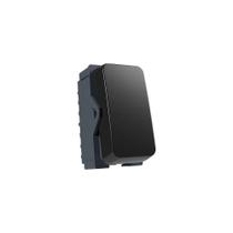 Módulo Interruptor Paralelo Margirius B3 Colors 10A Preto Ebony