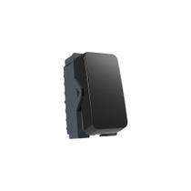 Módulo Interruptor Paralelo MarGirius B3 Colors 10A Preto Ebony