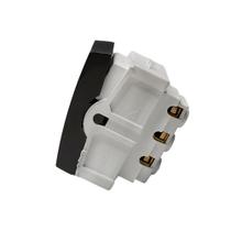 Modulo Interruptor Paralelo Recta Gloss Grafite Blux