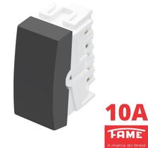 Módulo Interruptor Paralelo Three Way 10A Habitat Black FAME