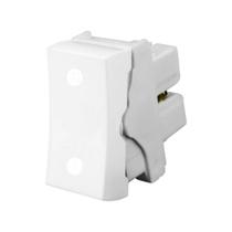 Módulo Interruptor Parapelo Para Placas 4x2 4x4 Branco 6 Amperes 250V Instalações Segurança Ilumi