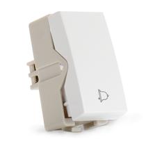 Módulo Interruptor Pulsador Campainha Branco Sleek Margirius