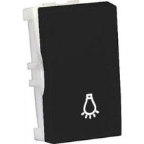 Modulo Interruptor Pulsador De Minuteria - Recta Black Gloss Modulo Interruptor Pulsador De Minuteria - Recta Black Gloss