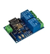 Módulo Interruptor Relé Wifi 2 Canais 5v Esp 8266 Esp-01