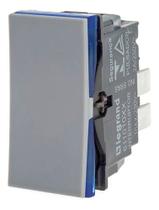 Módulo Interruptor Simples 1 Posto 10a 250v Cinza Pialplus