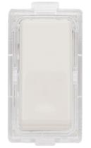 Módulo interruptor simples 10A 250 V~ cor branco Módulo interruptor simples 10A 250 V~ cor branco