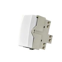 Módulo Interruptor Simples 10A/250V Branco - MarGirius Sleek