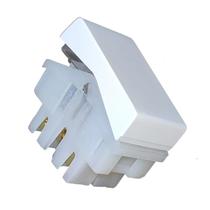 Módulo Interruptor Simples 10a Pezzi Linha 50.000 Branco