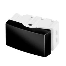 Modulo Interruptor Simples Black Recta Gloss Blux