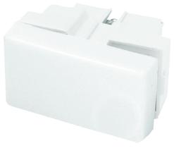 Módulo Interruptor Simples Branco Linha Pérola Radial