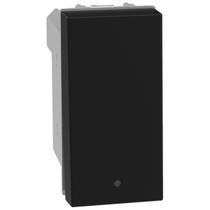 Modulo Interruptor Simples Bticino Matixgo 10a Preto Legrand Modulo Interruptor Simples Bticino Matixgo 10a Preto Legrand