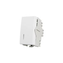 Módulo Interruptor Simples com Luz MarGirius Clean 10A Branco