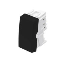 Modulo Interruptor Simples Habitat Preto - 16a - 250v - Fame