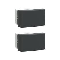 Modulo Interruptor Simples Lunare Up Schneider Grafite Fosco
