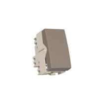 Módulo Interruptor Simples MarGirius Sleek Colors 10A Argila
