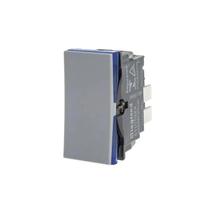 Modulo Interruptor Simples Pial Plus+(mais) 611010cz+ Cinza