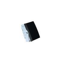 Modulo Interruptor Tecla Paralelo Black Recta Gloss Blux