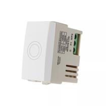 Módulo Interruptor Touch Simples 10A Branco Sleek - Margirius